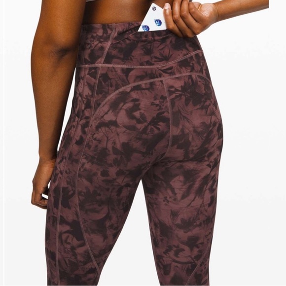 🍋Lululemon Floral Align Leggings in Size 4 - Picture 3 of 11